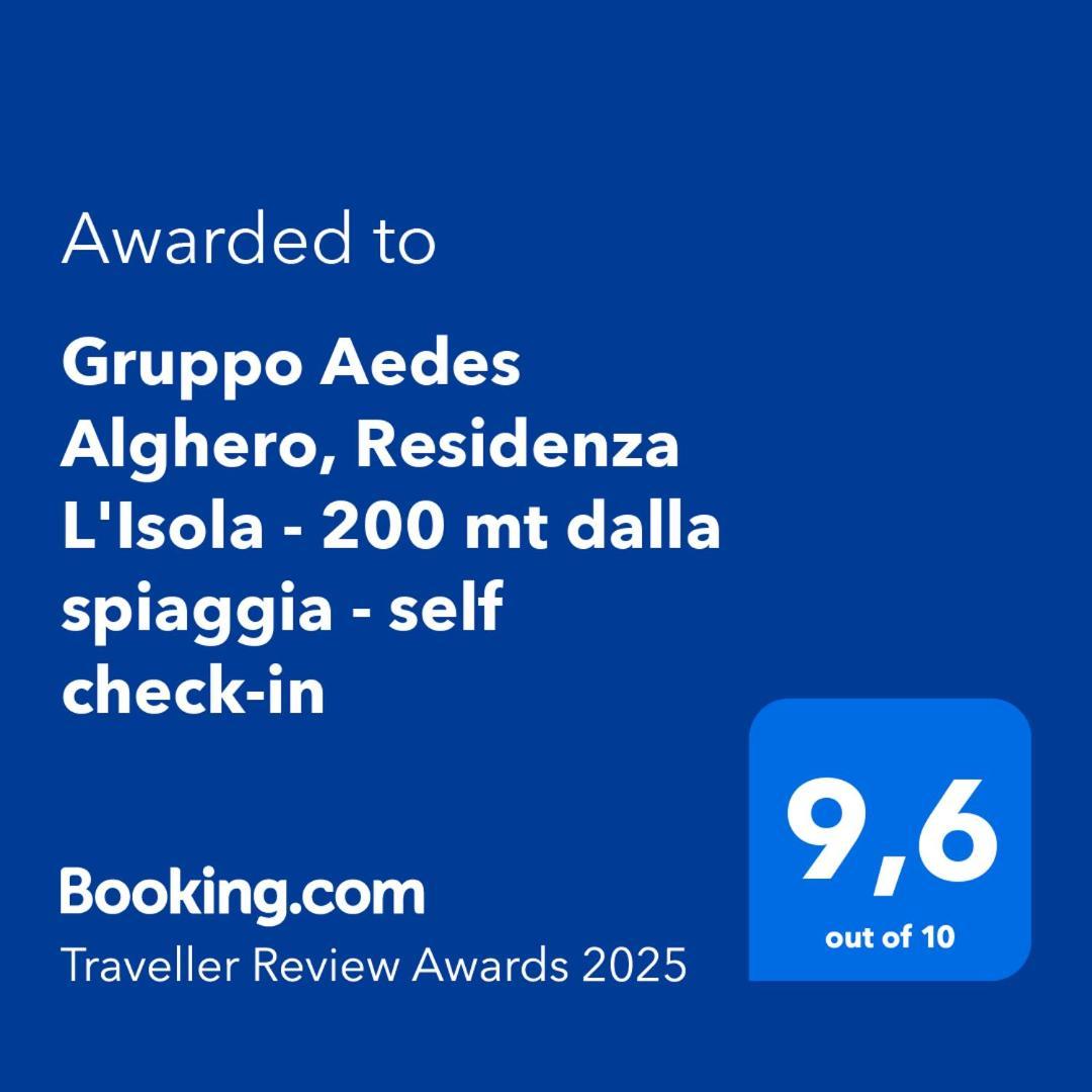 Gruppo Aedes Alghero, Residenza L'Isola - 200 Mt Dalla Spiaggia Exterior foto